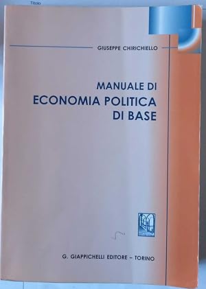 Manuale di economia politica di base