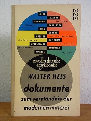 Imagen del vendedor de Dokumente zum Verstndnis der modernen Malerei a la venta por Antiquariat Weber