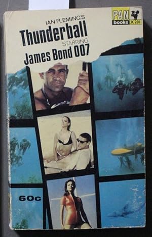 Immagine del venditore per THUNDERBALL.; James Bond - OO7 Adventure (Pan Books # X201; Photo Cover from Movie.) venduto da Comic World