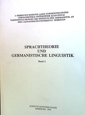 Imagen del vendedor de Tempus in Verknpfung -in : Sprachtheorie und germanistische Linguistik; Bd. 2. a la venta por books4less (Versandantiquariat Petra Gros GmbH & Co. KG)