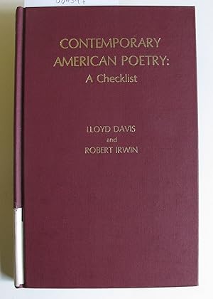 Seller image for Contemporary American Poetry: A Checklist for sale by The People's Co-op Bookstore