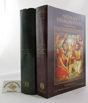 Bild des Verkufers fr Srimad Bhagavatam Siebter Canto " Die Wissenschaft von Gott ", mit Originalsanskrittext, lateinischer Transliteration,deutschen Synonyma, bersetzung und Erluterung von His Divine Grace A.C. Bhaktivedanta Swami Prabhupada. Grnder-Acarya der Internationalen Gesellschaft fr Krischna-Bewutsein. bersetzung aus dem Englsichen von Arno Holzmann. zum Verkauf von Chiemgauer Internet Antiquariat GbR