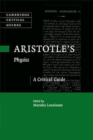 Seller image for Aristotle's Physics : A Critical Guide for sale by GreatBookPrices