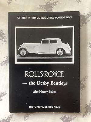 Bild des Verkufers fr Rolls-Royce - the Derby Bentleys zum Verkauf von Katydid