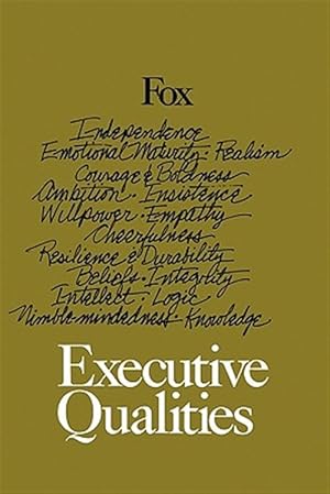 Imagen del vendedor de Executive Qualities a la venta por GreatBookPrices