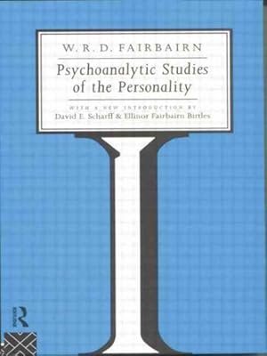 Seller image for Psychoanalytic Studies of the Personality for sale by GreatBookPrices
