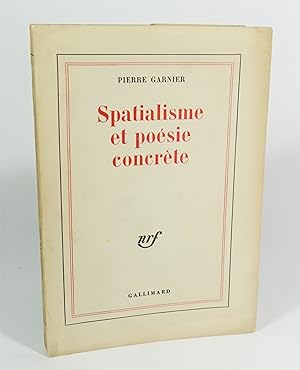 Spatialisme et poésie concrète