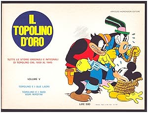 Il Topolino d'oro Complete Thirty-Three Issue Series. (Mickey Mouse Comic Strips from 1930 to 1945)