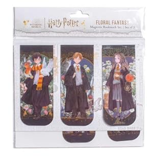 Bild des Verkufers fr Harry Potter: Floral Fantasy Magnetic Bookmark Set (Set of 5) zum Verkauf von Grand Eagle Retail