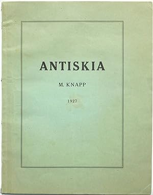 Antiskia : Ein Beitrag zum Wissen um die Präzession im Altertum.