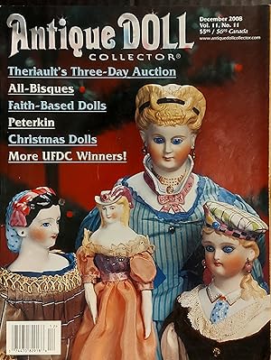 Antique Doll Collector Magazine, Vol.11, No11, December 2008