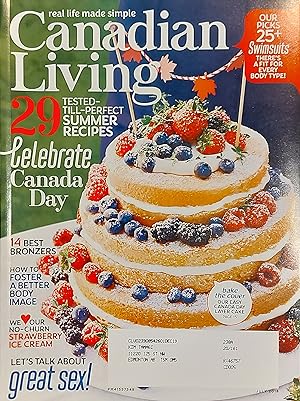Seller image for Canadian Living Magazine, Vol.43, No.6, July 2018 for sale by Mister-Seekers Bookstore
