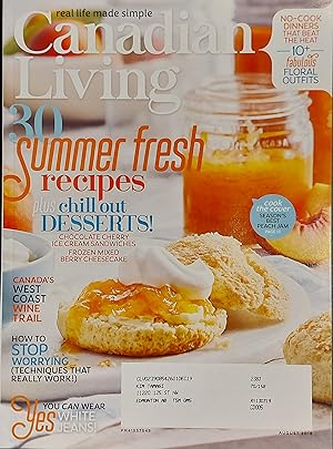 Seller image for Canadian Living Magazine, Vol.43, No.7, August 2018 for sale by Mister-Seekers Bookstore