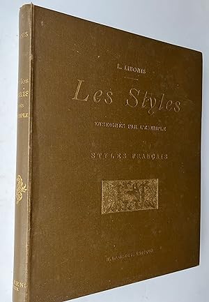 Seller image for Les styles enseigns par l exemple le style franais for sale by 111 Books