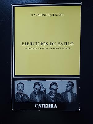 Imagen del vendedor de Ejercicios de estilo a la venta por FELISBERTA LIBROS