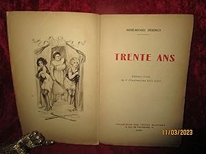 Bild des Verkufers fr [ FLAGELLATION ] TRENTE ANS - ORN de 4 HLIOGRAVURES + 4 GRAVURES PHOTOCOPIES zum Verkauf von LA FRANCE GALANTE