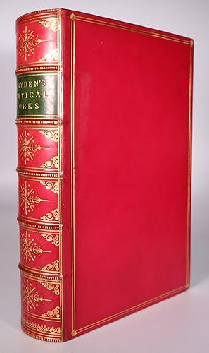 Image du vendeur pour The Poetical Works of John Dryden. With Life, Critical Dissertation, and Explanatory Notes, by the Rev. George Gilfillan [Later Edition   Two Volumes in One Complete] mis en vente par Louis88Books (Members of the PBFA)