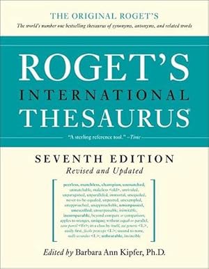 Seller image for Roget's International Thesaurus 7th Edition (Paperback) for sale by Grand Eagle Retail