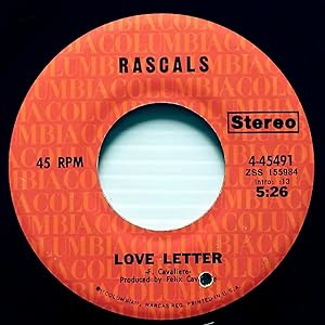 Bild des Verkufers fr Lucky Day / Love Letter [7" 45 rpm Single] zum Verkauf von Kayleighbug Books, IOBA