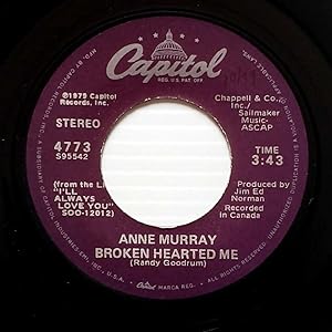 Immagine del venditore per Why Don't You Stick Around / Broken Hearted Me [7" 45 rpm Single] venduto da Kayleighbug Books, IOBA