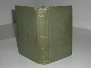 Image du vendeur pour QUO VADIS By HENRYK SIENKIEWICZ 1897 Rare mis en vente par ViewFair Books