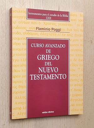 Imagen del vendedor de CURSO AVANZADO DE GRIEGO DEL NUEVO TESTAMENTO a la venta por MINTAKA Libros