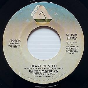 Bild des Verkufers fr Memory / Heart of Steel [7" 45 rpm Single] zum Verkauf von Kayleighbug Books, IOBA