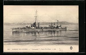 Carte postale Marine de Guerre, Lansquenet, Contre-Torpilleur