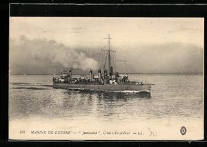 Carte postale Marine de Guerre, Janissaire, Contre-Torpilleur