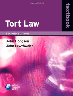 Seller image for Tort Law textbook for sale by WeBuyBooks
