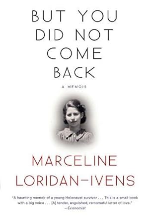 Seller image for But You Did Not Come Back: A Memoir for sale by WeBuyBooks