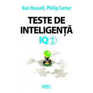 Seller image for Teste de inteligenta iq 1 Ken Russell Philip Carter for sale by WeBuyBooks