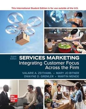 Imagen del vendedor de Services Marketing: Integrating Customer Focus Across the Firm ISE (Paperback) a la venta por Grand Eagle Retail