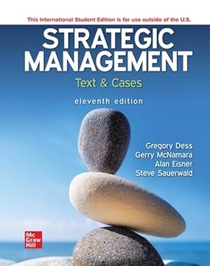 Bild des Verkufers fr Strategic Management: Text and Cases ISE (Paperback) zum Verkauf von Grand Eagle Retail
