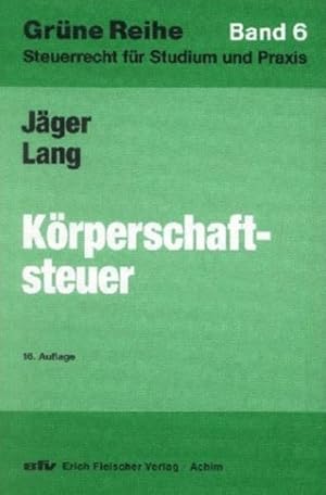 Seller image for Krperschaftsteuer for sale by buchlando-buchankauf