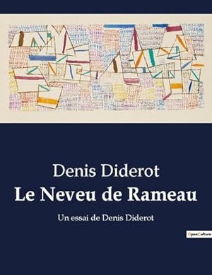 Image du vendeur pour Le Neveu de Rameau : Un essai de Denis Diderot mis en vente par Smartbuy