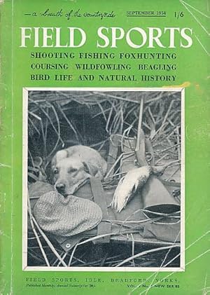 Imagen del vendedor de Field Sports Magazine. Volume 3. No. 9 New Series. September 1954 a la venta por Barter Books Ltd