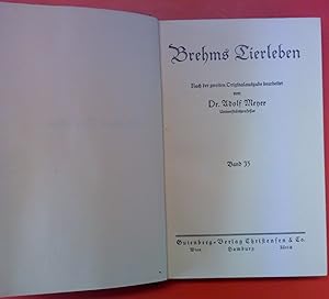 Bild des Verkufers fr Brehms Tierleben Band 35: Die niederen Tiere. Band 11: Stachelhuter - Quallen - Polypen. Band 36: Die niederen Tiere. Band 12: Schwmme und Urtiere. zum Verkauf von biblion2