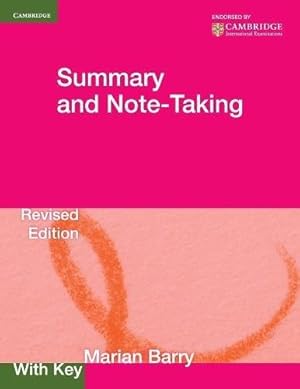 Seller image for Summary and Note-Taking with key (Georgian Press) for sale by WeBuyBooks