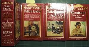 Bild des Verkufers fr Tutto il teatro - Centona Tutte le poesie siciliane zum Verkauf von Antica Libreria Srl