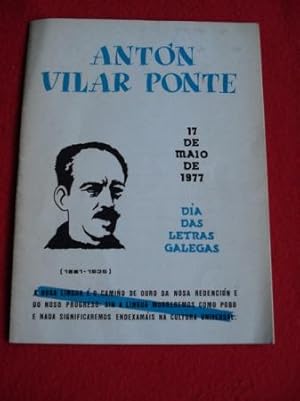 Seller image for Antn Vilar Ponte for sale by GALLAECIA LIBROS