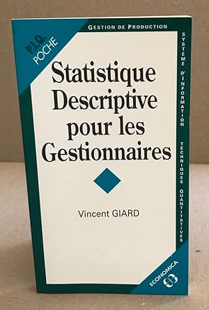 Statistique descriptive pour les gestionnaires