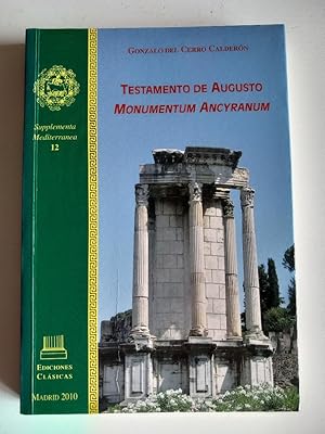 "Testamento" del emperador Augusto: Monumentum Ancyranum