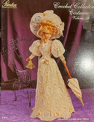 Crochet Collector Costume, Vol.59, No.1903, Brides Going Away Dress