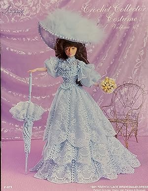Crochet Collector Costume, Vol.62, No.1901, French Lace Bridesmaid Dress