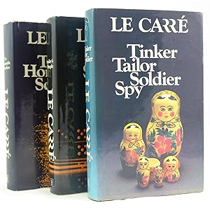 Seller image for The Karla Trilogy, 3 volumes:Tinker Tailor Soldier Spy, The Honourable Schoolboy and Smileys People for sale by Rare And Antique Books  PBFA