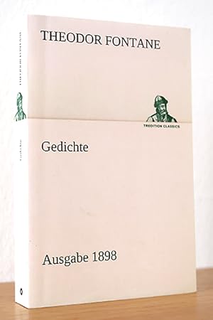 Bild des Verkufers fr Gedichte: Ausgabe 1898 zum Verkauf von AMSELBEIN - Antiquariat und Neubuch