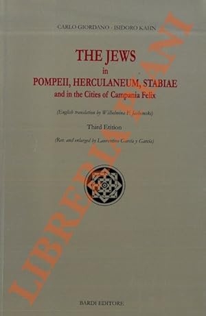 Bild des Verkufers fr The Jews in Pompeii, Herculaneum, Stabiae and in the Cities of Campania Felix. zum Verkauf von Libreria Piani