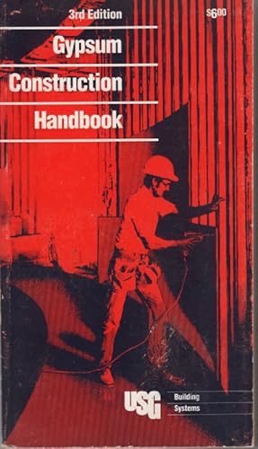 Image du vendeur pour Gypsum Construction Handbook mis en vente par Ye Old Bookworm