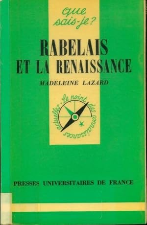 Bild des Verkufers fr Rabelais et la Renaissance - Madeleine Lazard zum Verkauf von Book Hmisphres